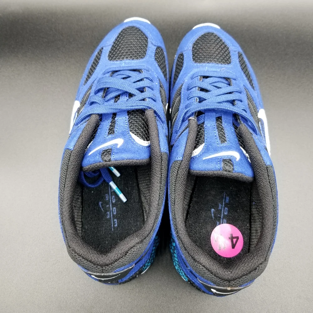 Nike Air Ghost Racer Men's Shoe Sz 4.5 CT1116 400 Indigo Force Blue Running New